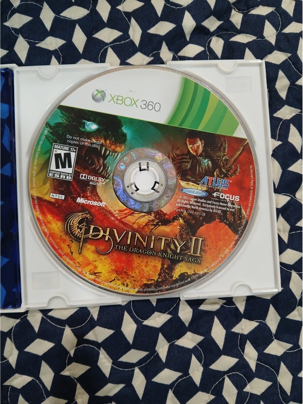 Divinity 2 II:  The Dragon Knight Saga (Xbox 360, 2011)